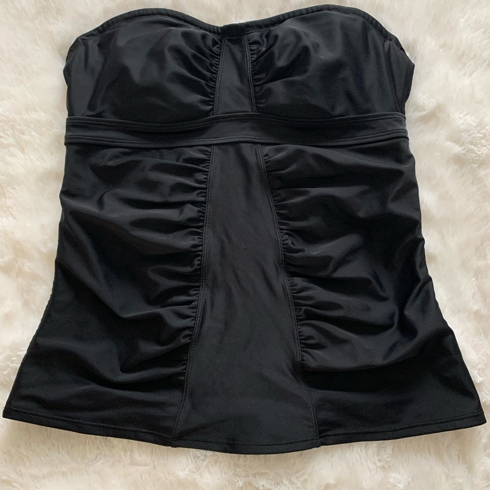 Athleta Tankini, black, 36 B/C
